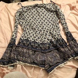 Off the shoulders romper